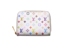 画像をギャラリービューアに読み込む, LOUIS VUITTON ルイヴィトン ジッピー コイン パース リッチ コインケース M93741 村上隆 ブロン マルチカラー 良品 中古 61764