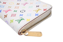 画像をギャラリービューアに読み込む, LOUIS VUITTON ルイヴィトン ジッピー コイン パース リッチ コインケース M93741 村上隆 ブロン マルチカラー 良品 中古 61764