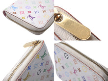 画像をギャラリービューアに読み込む, LOUIS VUITTON ルイヴィトン ジッピー コイン パース リッチ コインケース M93741 村上隆 ブロン マルチカラー 良品 中古 61764