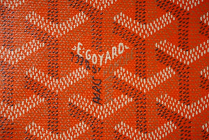 極美品 GOYARD ゴヤール セナMM クラッチバッグ SENAT2MMLTY07CL07P オレンジ 中古 61775