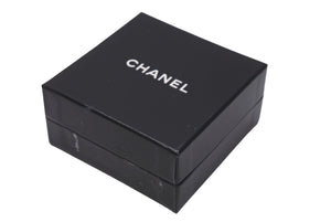 CHANEL シャネル ブローチ マーブル ハート ヴィンテージブローチ 95 P ブラウン ゴールド金具 アクセサリー 美品 中古 61777