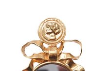 画像をギャラリービューアに読み込む, CHANEL シャネル ココマーク ミラー リボン ヴィンテージ ブローチ ゴールド アクセサリー レディース 小物 美品 中古 61779