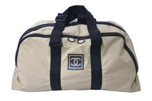 画像をギャラリービューアに読み込む, CHANEL シャネル スポーツライン ボストンバッグ 7番台 ベージュ ブラック ココマーク ナイロン 良品 中古 61784