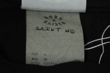 画像をギャラリービューアに読み込む, 新品未使用 SAINT MICHAEL セント マイケル BORN SAINT 半袖Ｔシャツ SM-YS3-0000-C06 24SS サイズL ブラック 中古 61786