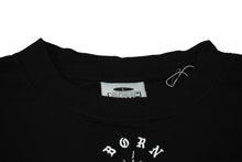 画像をギャラリービューアに読み込む, 新品未使用 SAINT MICHAEL セント マイケル BORN SAINT 半袖Ｔシャツ SM-YS3-0000-C06 24SS サイズL ブラック 中古 61786