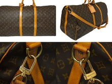 画像をギャラリービューアに読み込む, LOUIS VUITTON ルイヴィトン モノグラム キーポル バンドリエール60 ボストンバッグ M41412 ブラウン 良品 中古 61795