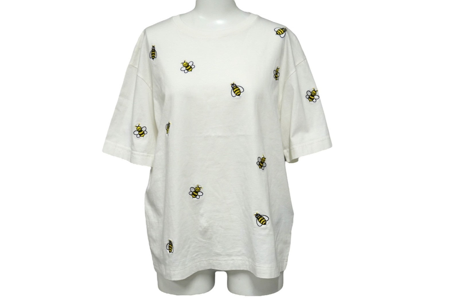 DIOR HOMMEｘKAWS BEE ディオール オム カウズ ビー 半袖Ｔシャツ 19SS サイズXS ホワイト コットン  923J609W5041 美品 中古 61806 – Casanova Vintage