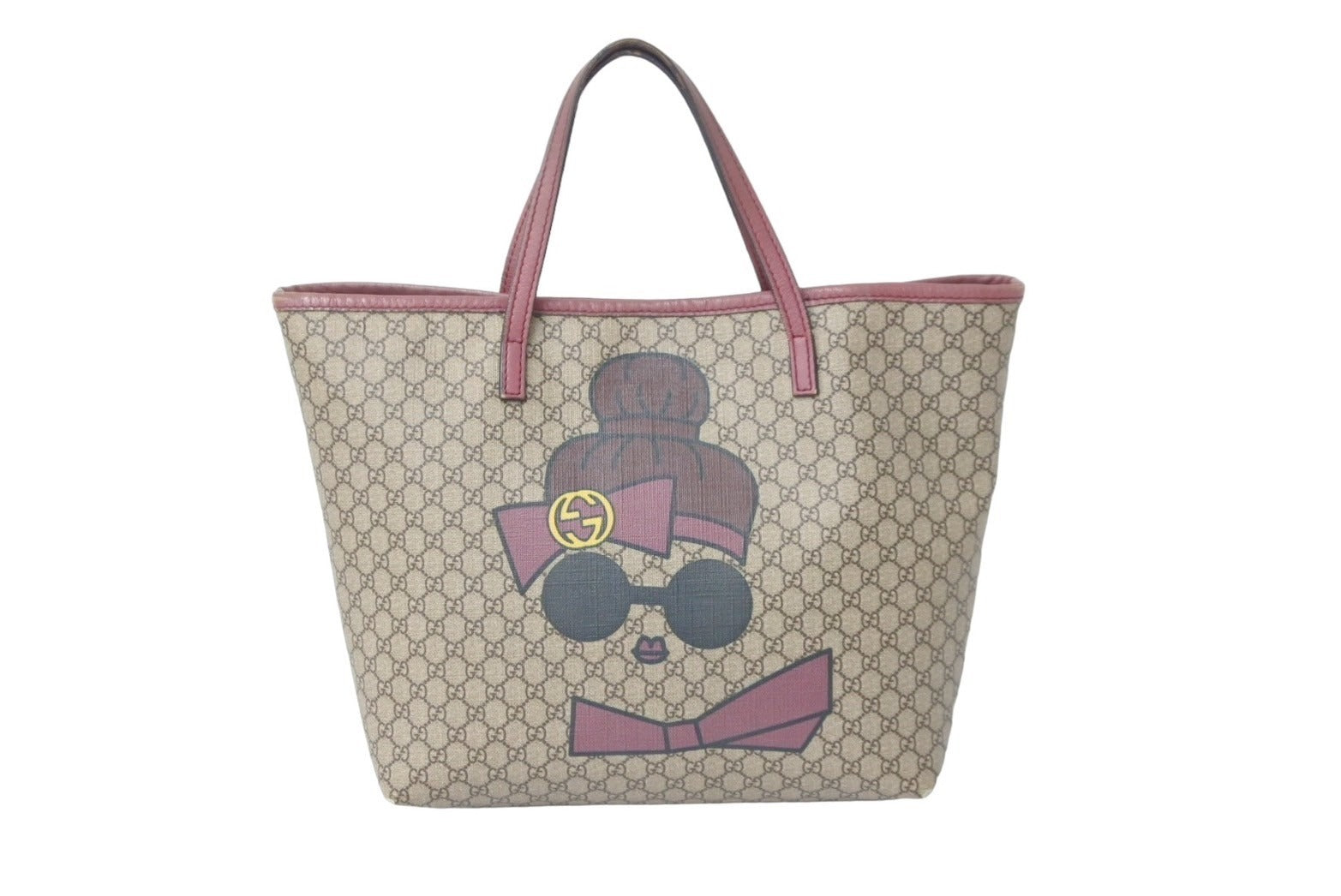 GUCCI グッチ トートバッグ マイクロGGスプリーム モノグラム キッズ ドール プリント 388711 502752 ブラウン 美品 中古  61828 – Casanova Vintage