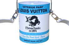 画像をギャラリービューアに読み込む, 新品同様 ルイヴィトン LOUIS VUITTON ペイントカン M81597 ハンドバッグ 2way モノグラム ブルー 中古 61851