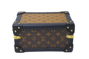 極美品 LOUIS VUITTON ルイヴィトン コフレトレゾール 24 メンズ レディース モノグラムリバース M20094 廃盤 中古 61856