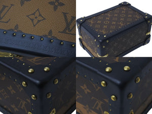 極美品 LOUIS VUITTON ルイヴィトン コフレトレゾール 24 メンズ レディース モノグラムリバース M20094 廃盤 中古 61856