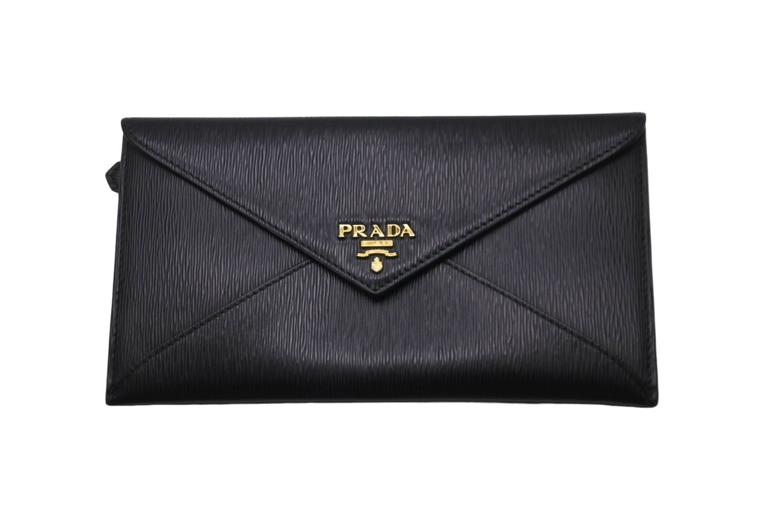 PRADA プラダ VITELLO MOVE 長財布 1MF175 サフィアーノ ブラック NERO ロゴ ゴールド金具 美品 中古 61909 –  Casanova Vintage