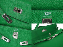 Load image into Gallery viewer, HERMES エルメス ケリー25 ショルダーバッグ □R刻 バンブー トリヨンクレマンス シルバー金具 美品 中古 61926