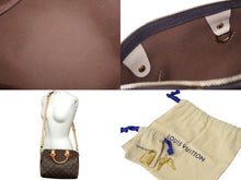 画像をギャラリービューアに読み込む, 新品同様 LOUISVUITTON ルイヴィトン スピーディバンドリエール25 ハンドバッグ 2WAY M41113 モノグラム 中古 61937