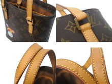 Load image into Gallery viewer, LOUIS VUITTON ルイヴィトン 村上隆 ハンドバッグ ヴァヴァンPM モノグラムパンダ M51173 ブラウン ゴールド金具 美品 中古 4c068195