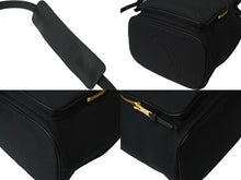 Load image into Gallery viewer, 極美品 PRADA プラダ ハンドバッグ 2WAY ショルダーバッグ ジャガードロゴ ブラック キャンバス 巾着 1BH097 中古 61960