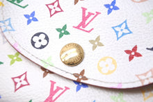 画像をギャラリービューアに読み込む, LOUIS VUITTON ルイヴィトン アンヴェロップカルト ドゥ ヴィジット カードケース モノグラム マルチカラー M66557 美品 中古 61965