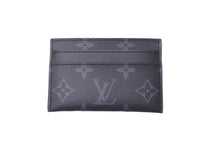 画像をギャラリービューアに読み込む, 極美品 LOUIS VUITTON ルイヴィトン カードケース ポルト カルト ダブル モノグラム エクリプス キャンバス M62170 中古 61969