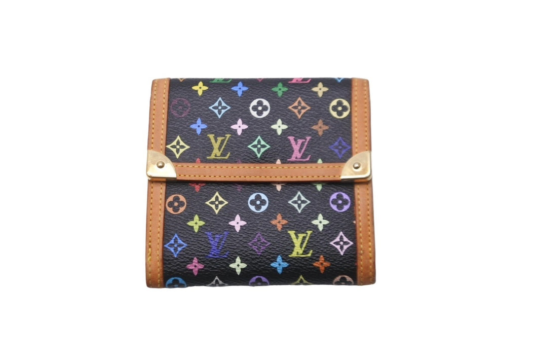 LOUIS VUITTON ルイヴィトン ポルト・モネ・ビエ・カルトクレディ 二つ折り財布 モノグラム マルチカラー M92984 美品 中古  61970 – Casanova Vintage