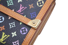画像をギャラリービューアに読み込む, LOUIS VUITTON ルイヴィトン ポルト・モネ・ビエ・カルトクレディ 二つ折り財布 モノグラム マルチカラー M92984 美品 中古 61970