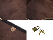 画像をギャラリービューアに読み込む, LOUIS VUITTON ルイヴィトン キーポル 55 ボストンバッグ モノグラムキャンバス M41424 ブラウン 美品 中古 61987