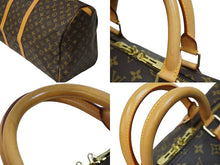 画像をギャラリービューアに読み込む, LOUIS VUITTON ルイヴィトン キーポル 55 ボストンバッグ モノグラムキャンバス M41424 ブラウン 美品 中古 61987