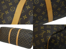 画像をギャラリービューアに読み込む, LOUIS VUITTON ルイヴィトン キーポル 55 ボストンバッグ モノグラムキャンバス M41424 ブラウン 美品 中古 61987