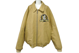 ROCAWEAR ロカウェア ライダースジャケット スタジャン ベージュ レザー サイズXXL 美品 中古 61988 – Casanova  Vintage