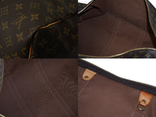 画像をギャラリービューアに読み込む, LOUIS VUITTON ルイヴィトン ボストンバッグ キーポル55 M41424 モノグラム ブラウン PVC レザー 良品 中古 61989