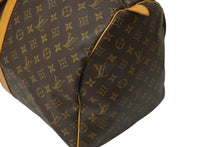 画像をギャラリービューアに読み込む, LOUIS VUITTON ルイヴィトン ボストンバッグ キーポル55 M41424 モノグラム ブラウン PVC レザー 良品 中古 61989