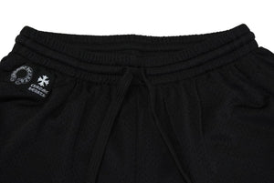 新品未使用品 CHROME HEARTS クロムハーツ MESH VARSITY SHORTS ハーフパンツ メッシュパンツ ブラック サイズS 中古 61997