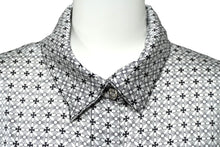 画像をギャラリービューアに読み込む, 新品未使用 CHROME HEARTS クロムハーツ 長袖シャツ サイズS シルバー925 シルク ホワイト ブラック 中古 62001