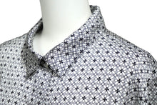 画像をギャラリービューアに読み込む, 新品未使用 CHROME HEARTS クロムハーツ 長袖シャツ サイズS シルバー925 シルク ホワイト ブラック 中古 62001