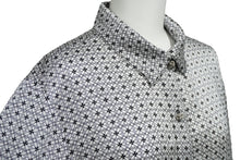 画像をギャラリービューアに読み込む, 新品未使用 CHROME HEARTS クロムハーツ 長袖シャツ サイズS シルバー925 シルク ホワイト ブラック 中古 62001