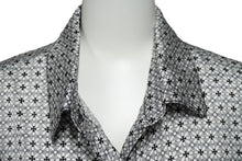 画像をギャラリービューアに読み込む, 新品未使用 CHROME HEARTS クロムハーツ 長袖シャツ サイズS シルバー925 シルク ホワイト ブラック 中古 62001