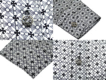 画像をギャラリービューアに読み込む, 新品未使用 CHROME HEARTS クロムハーツ 長袖シャツ サイズS シルバー925 シルク ホワイト ブラック 中古 62001