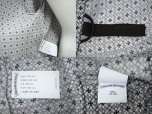 画像をギャラリービューアに読み込む, 新品未使用 CHROME HEARTS クロムハーツ 長袖シャツ サイズS シルバー925 シルク ホワイト ブラック 中古 62001