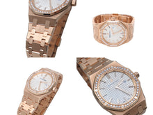 Load image into Gallery viewer, 極美品 AUDEMARS PIGUET オーデマピゲ ロイヤルオーク クォーツ 67651OR.ZZ.1261OR.01 中古 61901