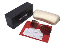 画像をギャラリービューアに読み込む, CHANEL シャネル サングラス ココマーク 4017 C.124/77 クラデーション ブラウン ピンク 美品 中古 62008