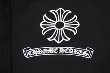 画像をギャラリービューアに読み込む, CHROME HEARTS クロムハーツ クロススェットパンツ ユニセックスモデル サイズL ブッラク 中古 62018 正規品