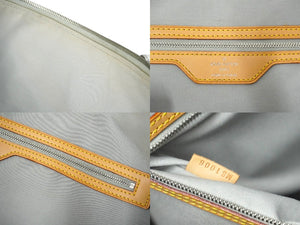 LOUIS VUITTON ルイヴィトン ボストンバッグ キーポル55 ミロワール アルジャン ミラー ビニール シルバー M95275 美品 中古 62024