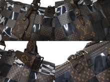 画像をギャラリービューアに読み込む, 極美品 LOUIS VUITTON ルイヴィトン キーポル バンドリエール50 ボストンバッグ モノグラムチェス 22AW M20864 ブラウン 中古 62025