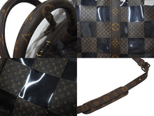 画像をギャラリービューアに読み込む, 極美品 LOUIS VUITTON ルイヴィトン キーポル バンドリエール50 ボストンバッグ モノグラムチェス 22AW M20864 ブラウン 中古 62025