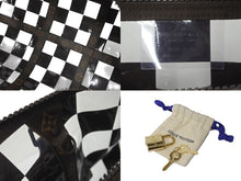 画像をギャラリービューアに読み込む, 極美品 LOUIS VUITTON ルイヴィトン キーポル バンドリエール50 ボストンバッグ モノグラムチェス 22AW M20864 ブラウン 中古 62025