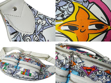 画像をギャラリービューアに読み込む, LOUIS VUITTON ルイヴィトン ウエストバッグ バムバッグ マルチポケット ホワイト マルチカラー M21853 モノグラム コミックス 美品 中古 62050