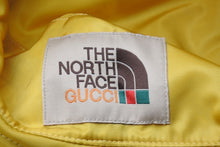 画像をギャラリービューアに読み込む, 極美品 GUCCI×THE NORTH FACE グッチ 652942 ノースフェイス バケットハット 帽子 イエロー×ブラック タグ欠品 中古 62053