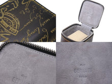 Load image into Gallery viewer, 極美品 Berluti ベルルッティ ウォッチケース WATCH_CASE_1_NEO-SCRITTO-V2 スクリットレザー シルバー金具 中古 62059