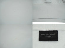 Load image into Gallery viewer, BALENCIAGA バレンシアガ スウェット トレーナー 23SS サイズS プリント コットン ホワイト 697869 美品 中古 62065