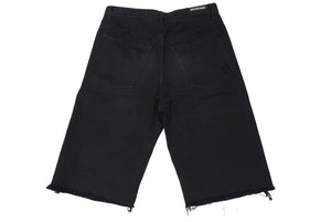 極美品 激レア BALENCIAGA バレンシアガ BAGGY Shorts ショートパンツ ブラック サイズS 22SS 745259 TNW11 1700 中古 62083