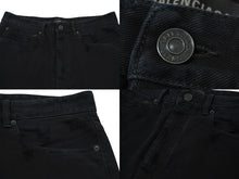 Load image into Gallery viewer, 極美品 激レア BALENCIAGA バレンシアガ BAGGY Shorts ショートパンツ ブラック サイズS 22SS 745259 TNW11 1700 中古 62083